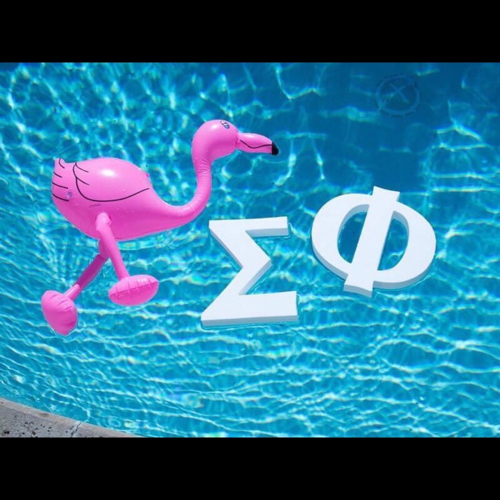 Styrofoam Sigma Kappa Letters